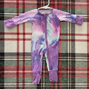 Purple Watercolor Little Sleepies